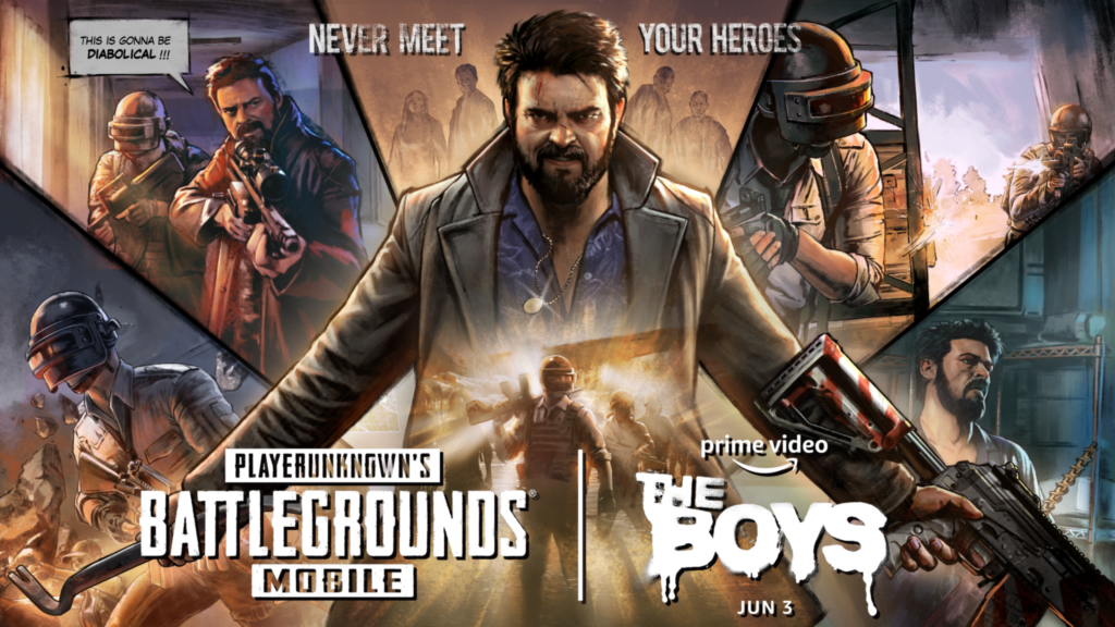 PUBG Mobile e The Boys insieme per un nuovo evento in game