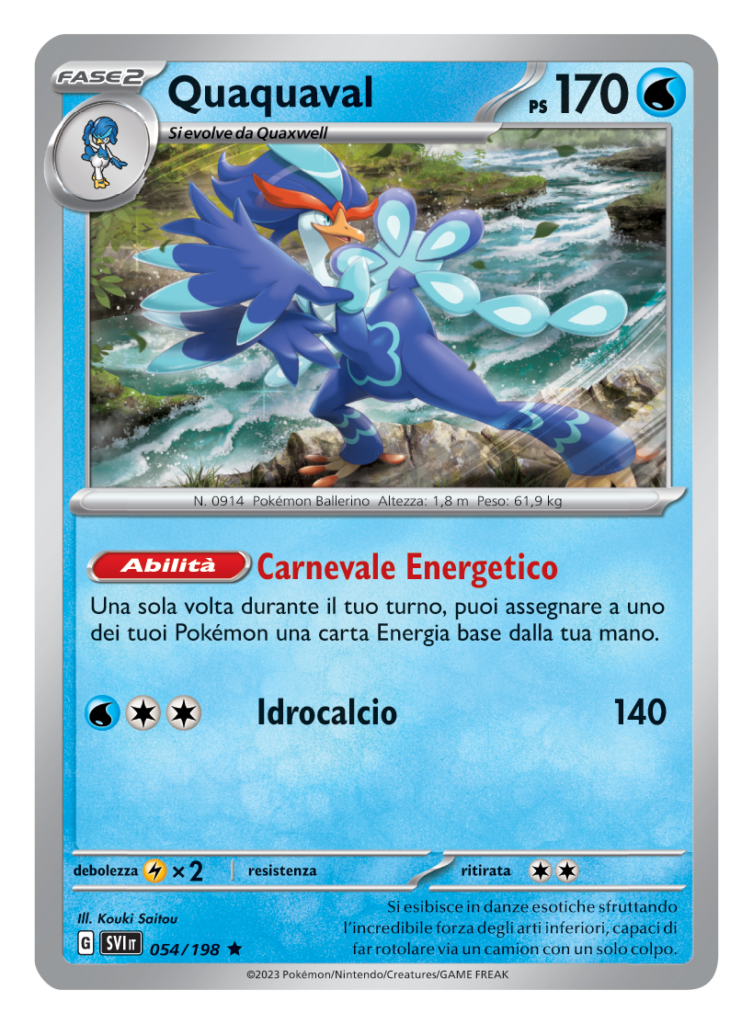 Carte Pokémon: ecco in anteprima Quaquaval, Skeledirge e Meowscarada