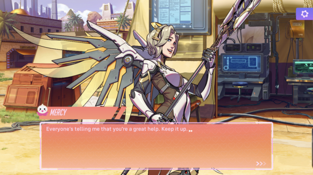 Siamo usciti con Mercy e Genji nel nuovo dating-sim di Overwatch 2