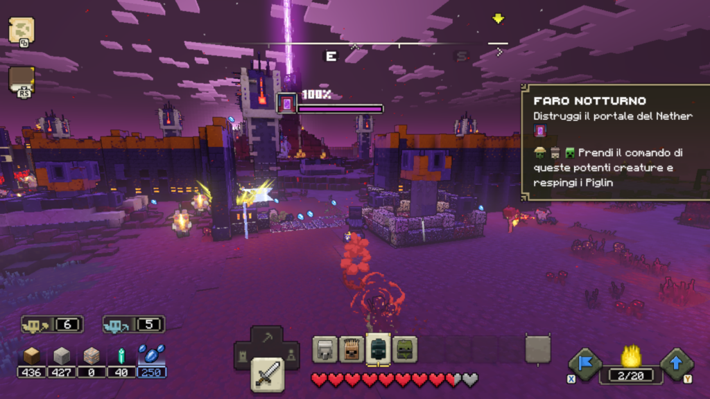 Minecraft Legends: la recensione tra RTS e speranze esportive